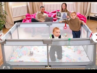 TODALE Baby Playpen  Open box item  INVENTORY NUMBER: 10(contact info removed)1