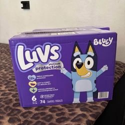diapers size 6 count 74