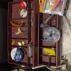 Tackle Box Fishing Pole 