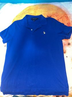 U.S. Polo Assn. Royal Blue Short Sleeve Polo Shirt