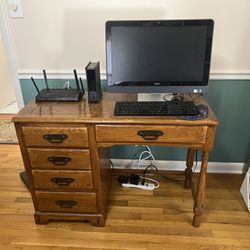 Link-Taylor Oak Desk