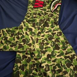 A Bathing Ape Cano Shark Hoodie Size Xxl