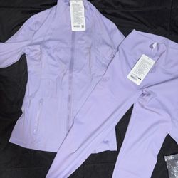 Lululemon Purple Full Set Size 8