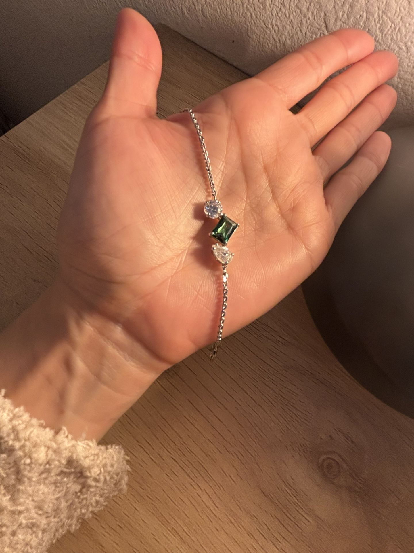 Swarovski Emerald Green Jewelry Bracelet