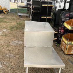 Commercial Stainless Steel Meat Prep Table