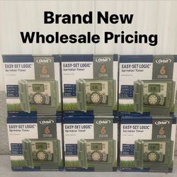 Orbit 6 Zone Sprinkler Timers. Brand New.   See Photos. $40 Each.  Wholesale Pricing.