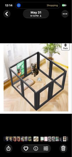 Dog Playpen (Gray)