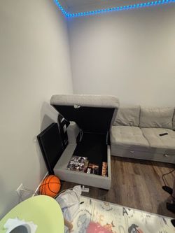 U- shaped couch
