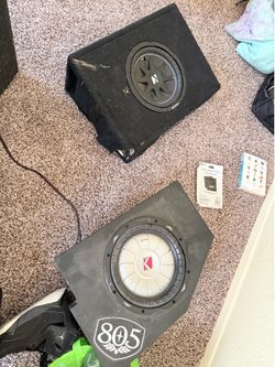 2 10” kickers and 2 12” subs
