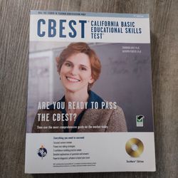 CBEST California Basic Educational Skills Test For Sale