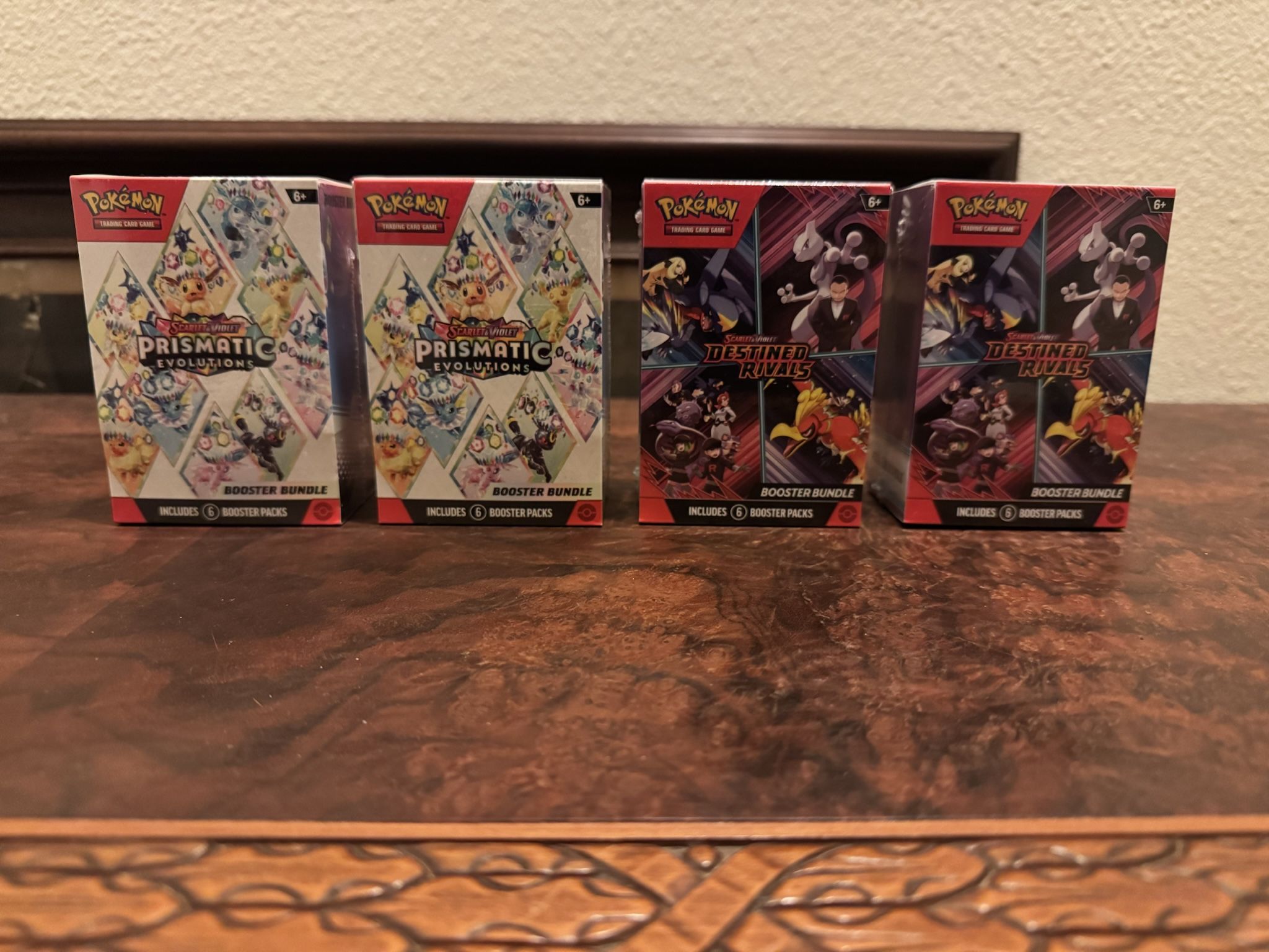 Pokémon Prismatic And Destined Rival Bundle Lot