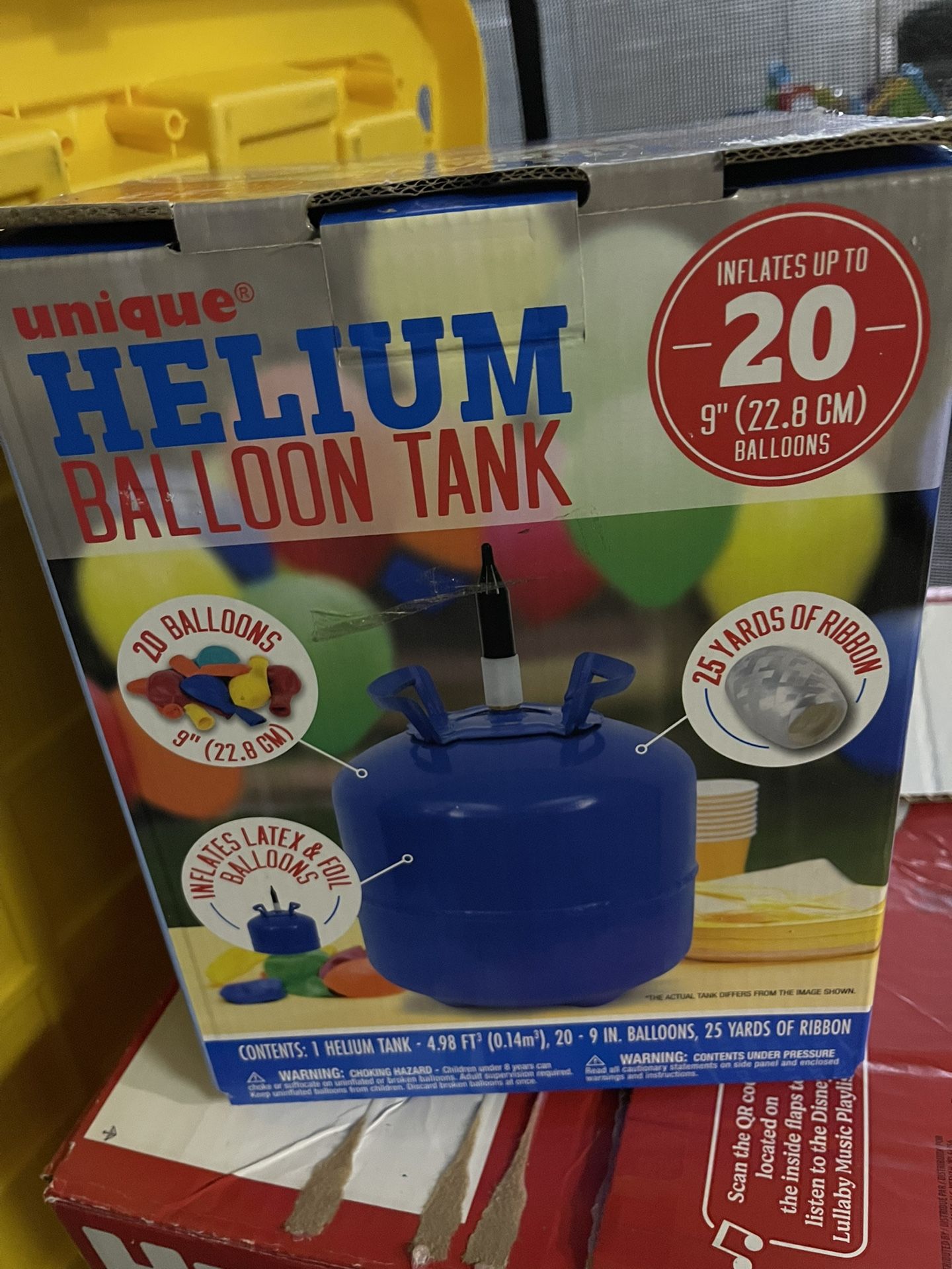 Helium Balloon Tank