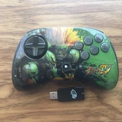 Madcatz SF4 Blanka Wireless FightPad PS3/PC