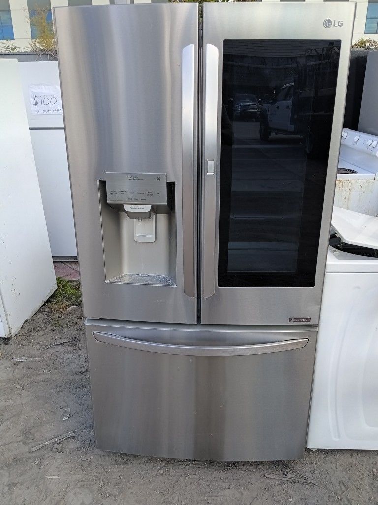 LG 3 Stainless Steel Refrigerator