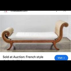 French Style Daybed  (Antique )