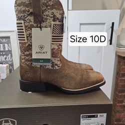 Ariat Men's Western Boots Size 10D
