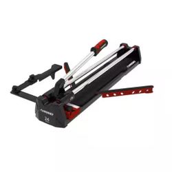 Husky 24 in. Tile Cutter with Tungsten Carbide Blade and Adjustable Gauge