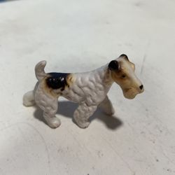 Fox Terrier Ceramic Figurine 
