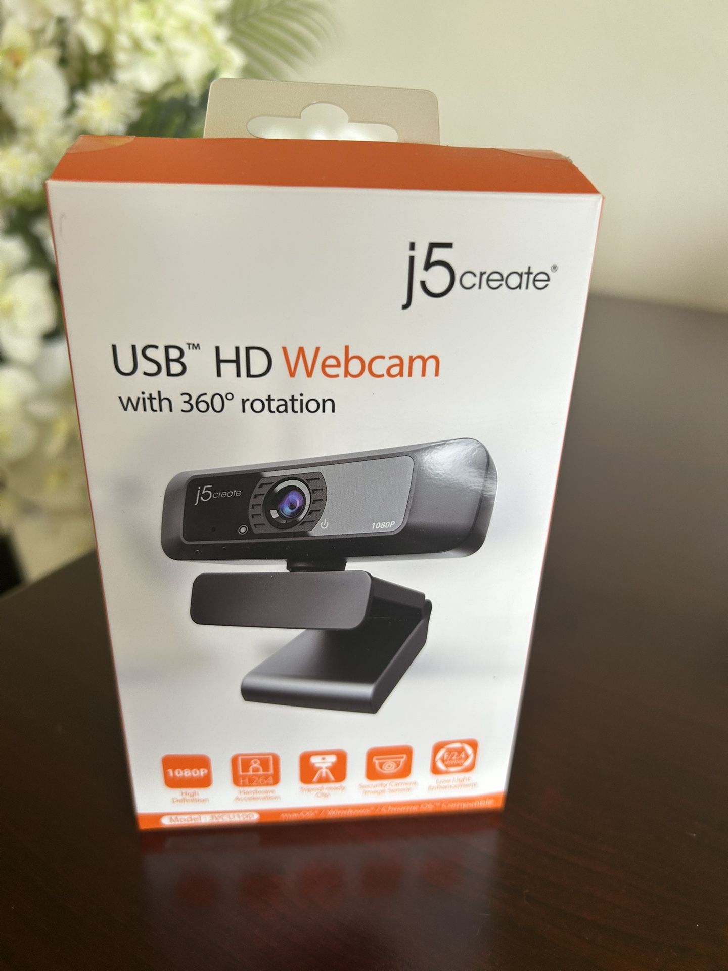 USB HD Webcam with 360 Rotation (NEW)