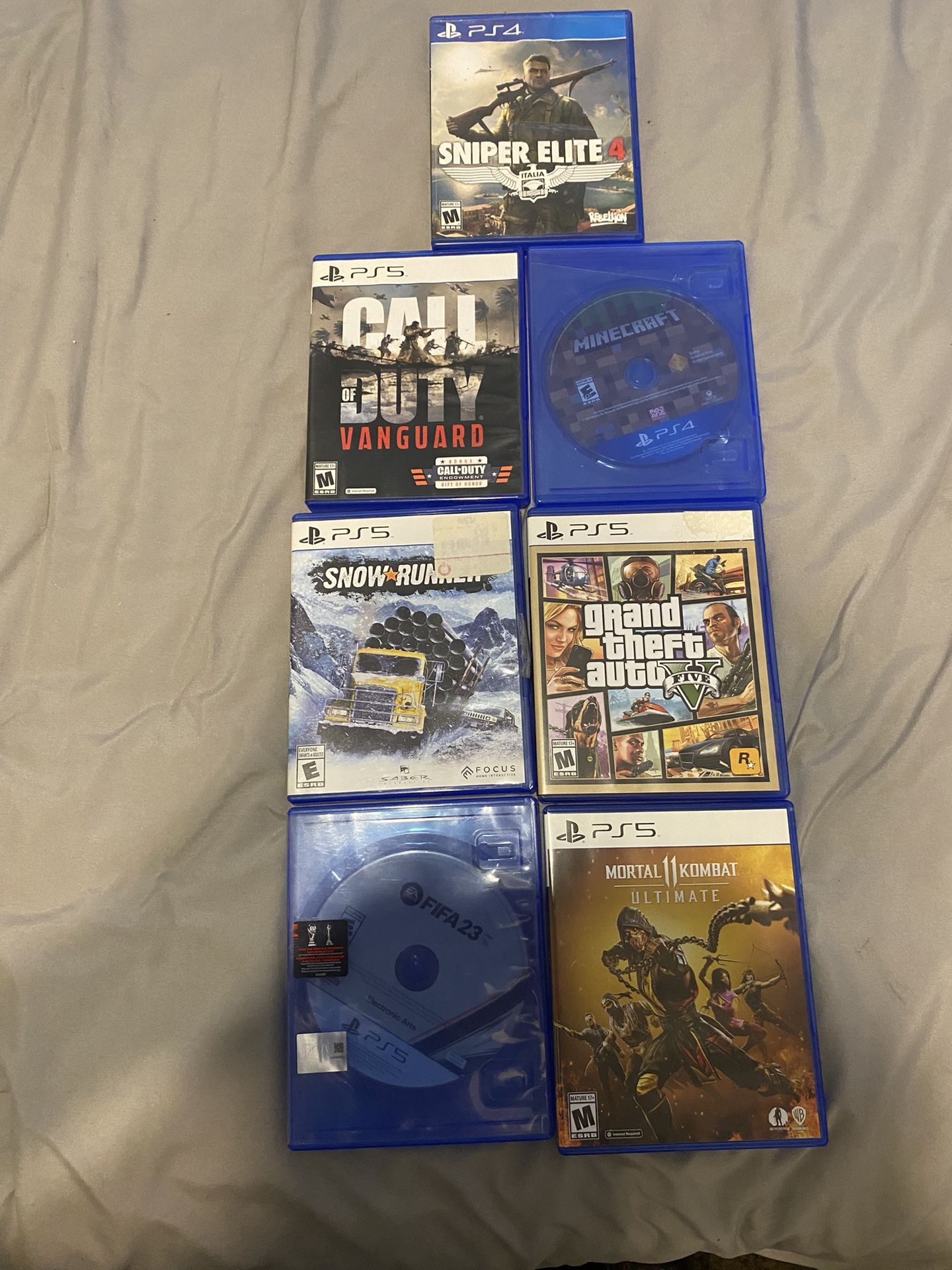 Ps5 Amd PS4 Games For Sale Like New 
