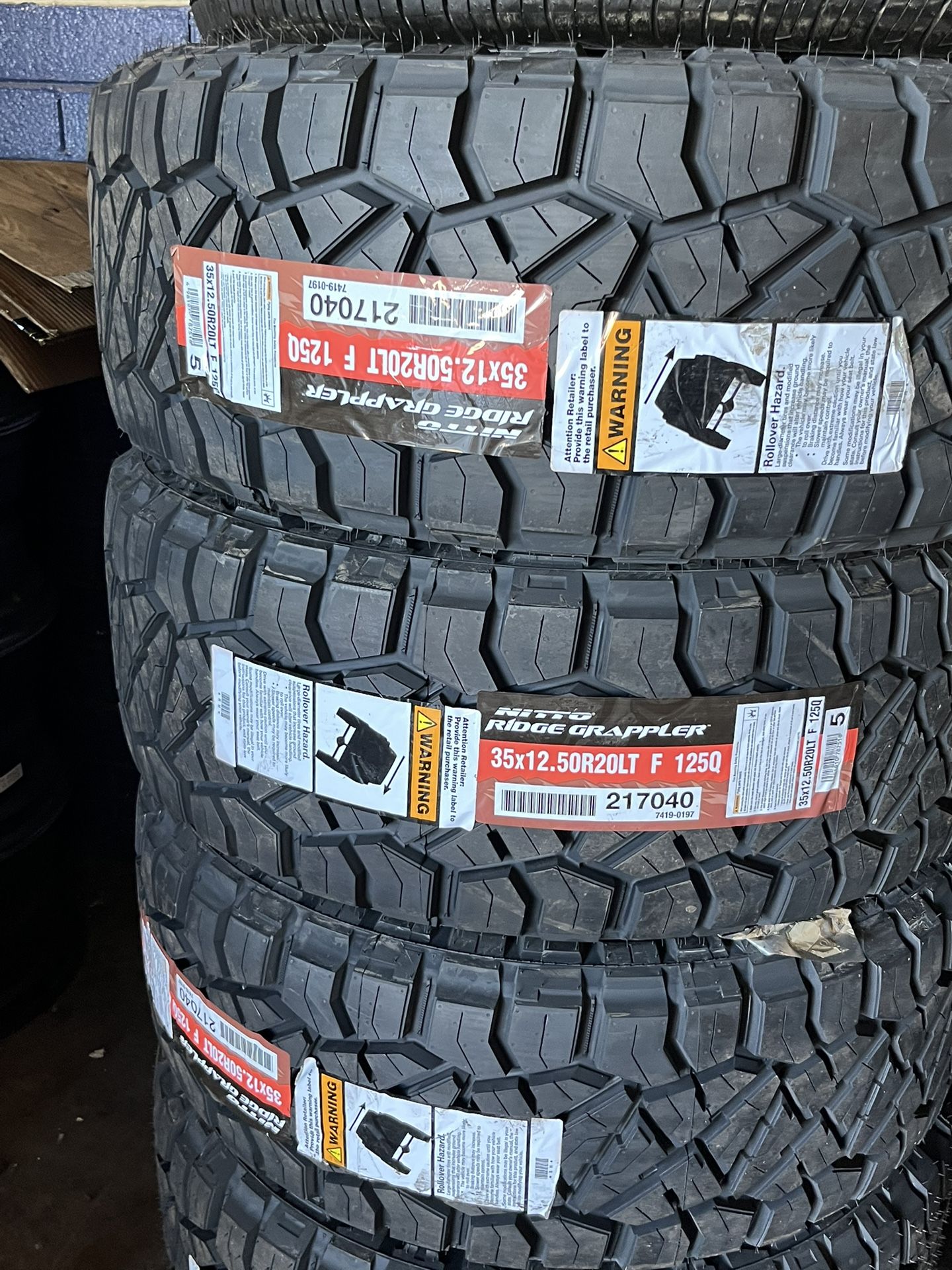 NITTO RIDGE GRAPPLER TIRES