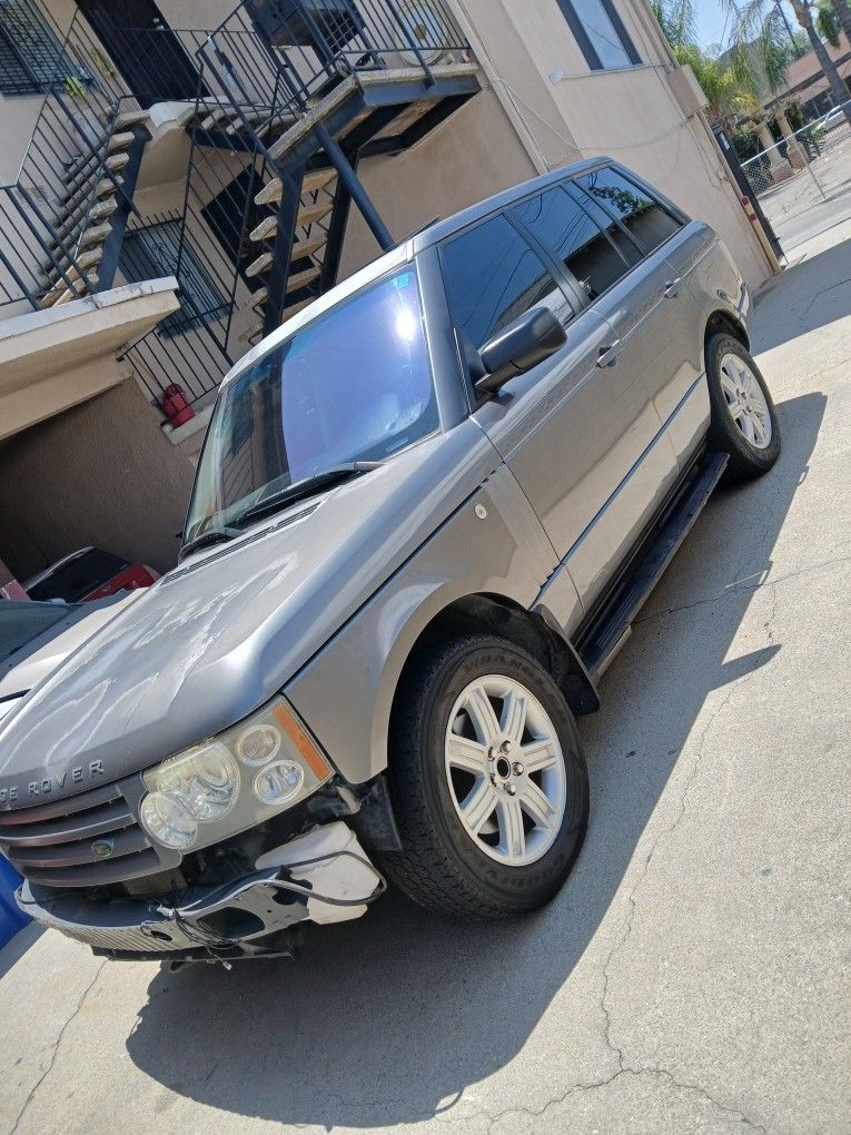 2008 Range Rover Buenas Condiciones Titulo Limpio 184k Automatic Interior De Piel a/c Solo Le Falta El Bumper De Enfrente Solo Interesados $2900