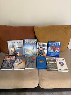 10 Aviation and War Book Collection (8 of 10 signed by author)