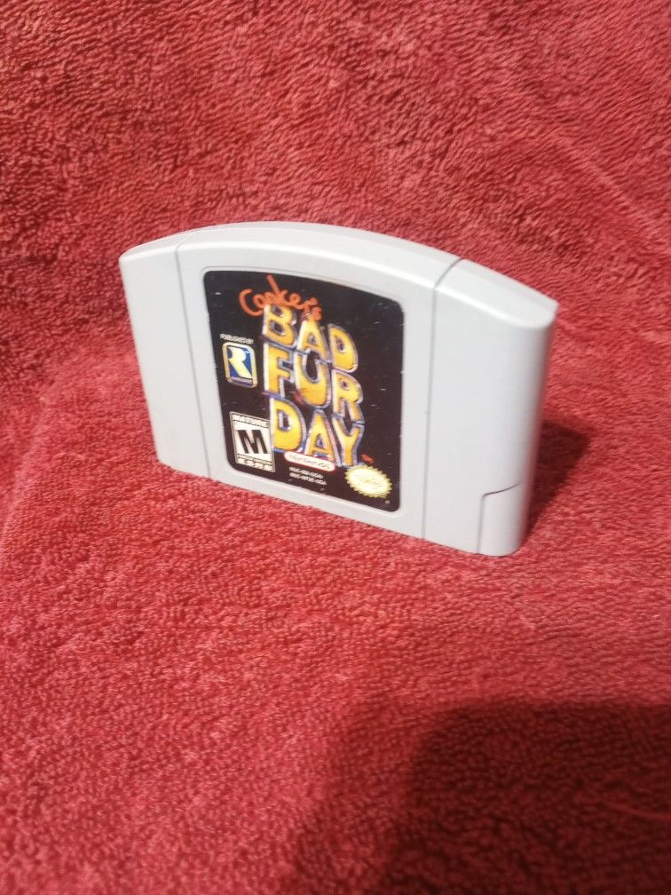 N64 Conkers Bad Fur Day 130 for Sale in Fresno, CA OfferUp