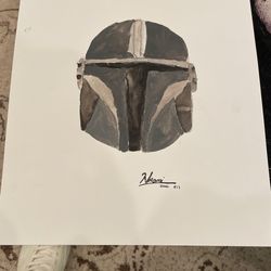 STAR WARS MANDALORIAN HELMET