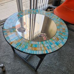 Mirrored Cocktail Table