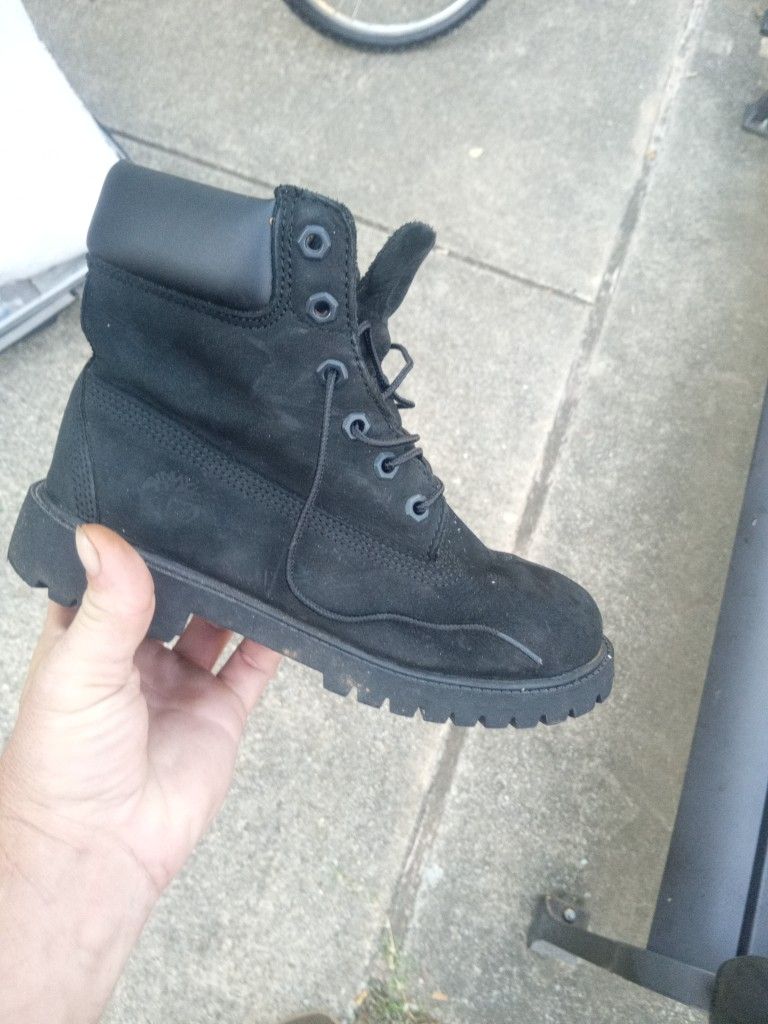 Timberland Black Boots 