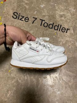 Reebok size 7 toddler