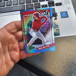 Won-bin Cho Baseball Card