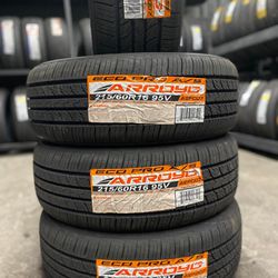 215/60r16 arroyo set of new tires set de llantas nuevas 