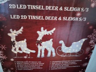 3PC-Hoilday’ LED Lighted  NEW Box