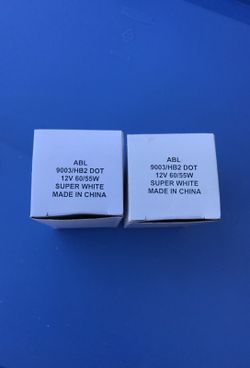 9003 Super White Bulbs