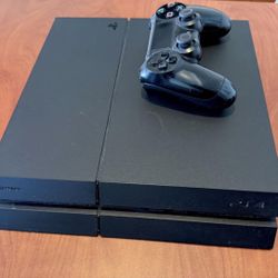 PlayStation 4 Console Bundle – Controller + Headset + Cables – Great Condition!