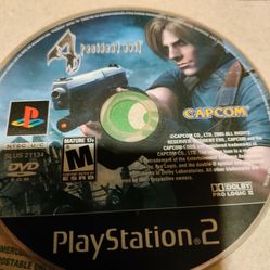 Resident Evil 4 Playstation 2 Game 