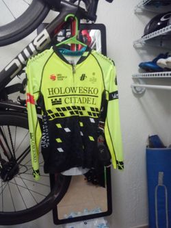 Long Sleeve Cycling Jersey Size Small