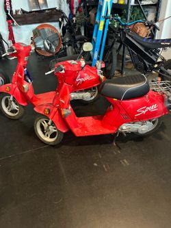 Honda moped