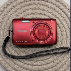 Nikon Coolpix A300 Digital Point And Shoot Camera