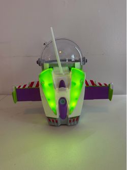 Toy Story 5 Buzz Lightyear Popcorn Bucket + Light-Up Drink Cup Set – NEW