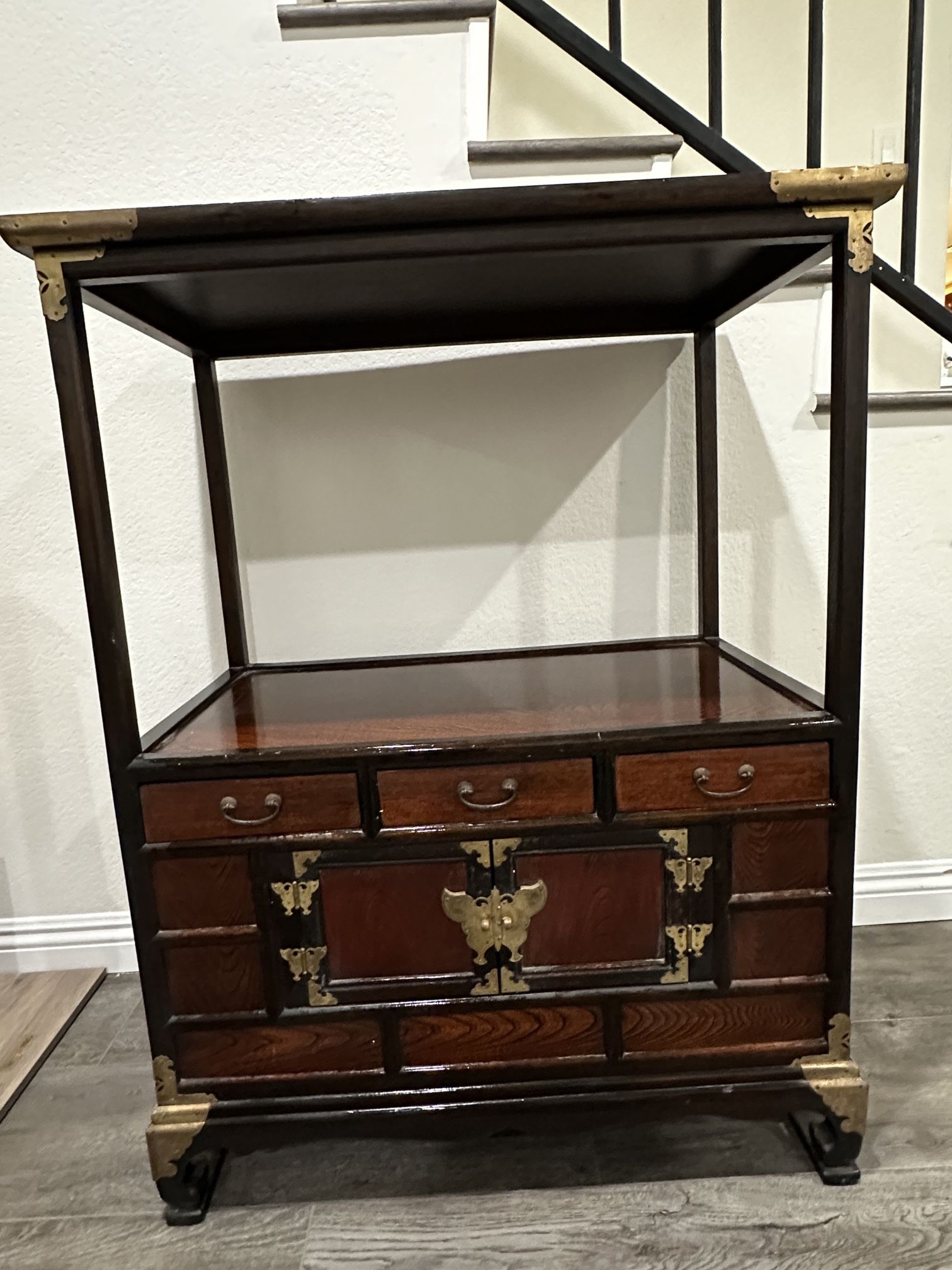 Korean Book Shelf Etagere Late Joseon Dynasty