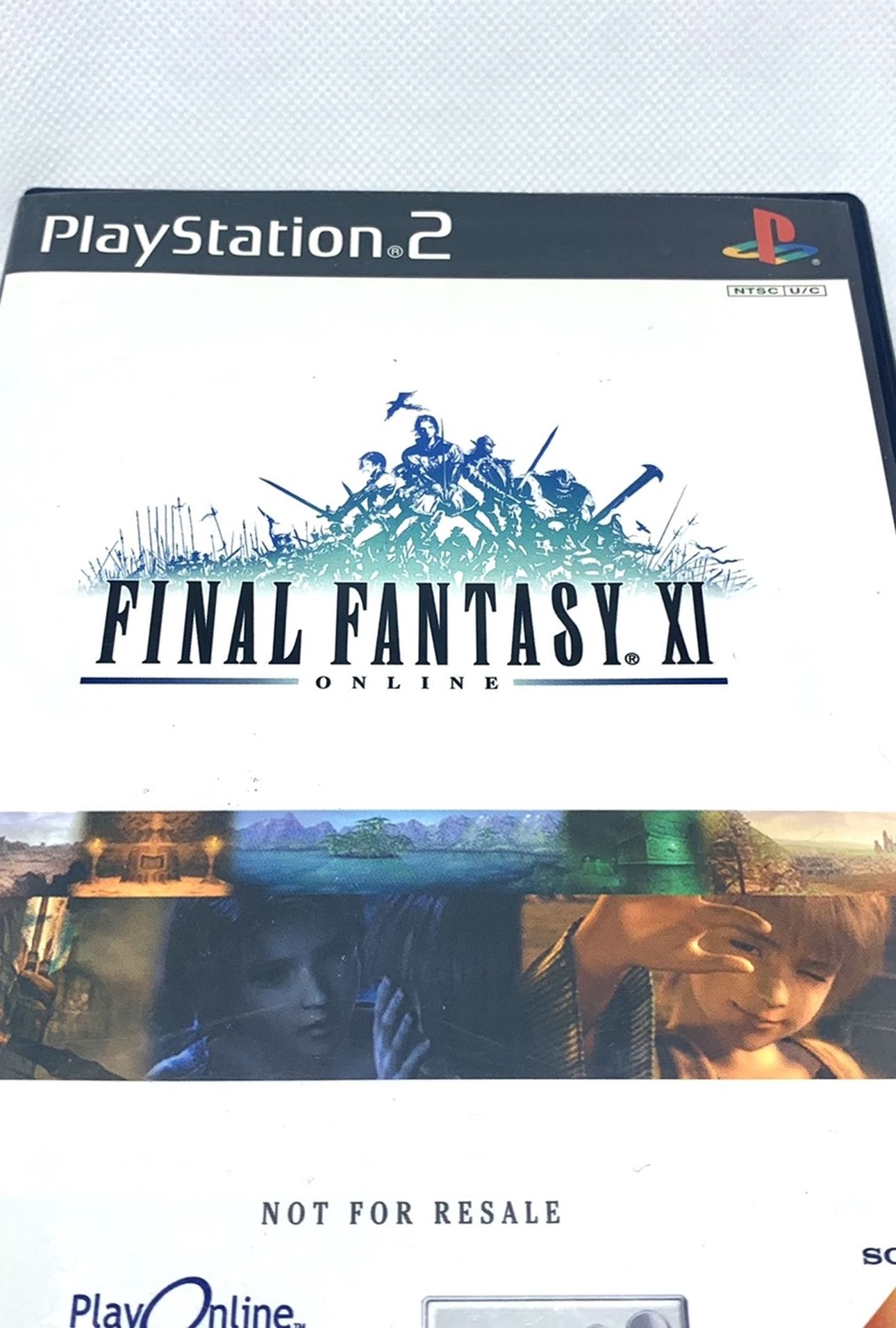 Used Final Fantasy XI Online | Rise Of The Zolart Play Online Tetra Master All Codes Included PlayStation 2 Ps2