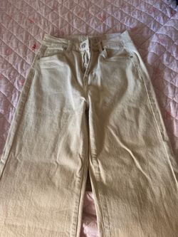 Wide leg jeans