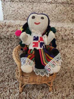 Handmade Mexican Rag Doll