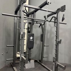 Pioneer 2IN1 rack + functional trainer $2500. 