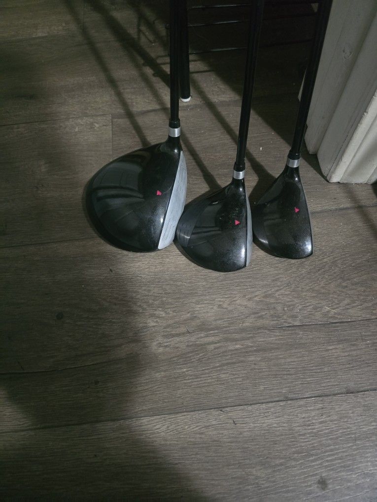 TOP FLITE XL 460cc GOLF CLUBS (3 CLUBS SET)