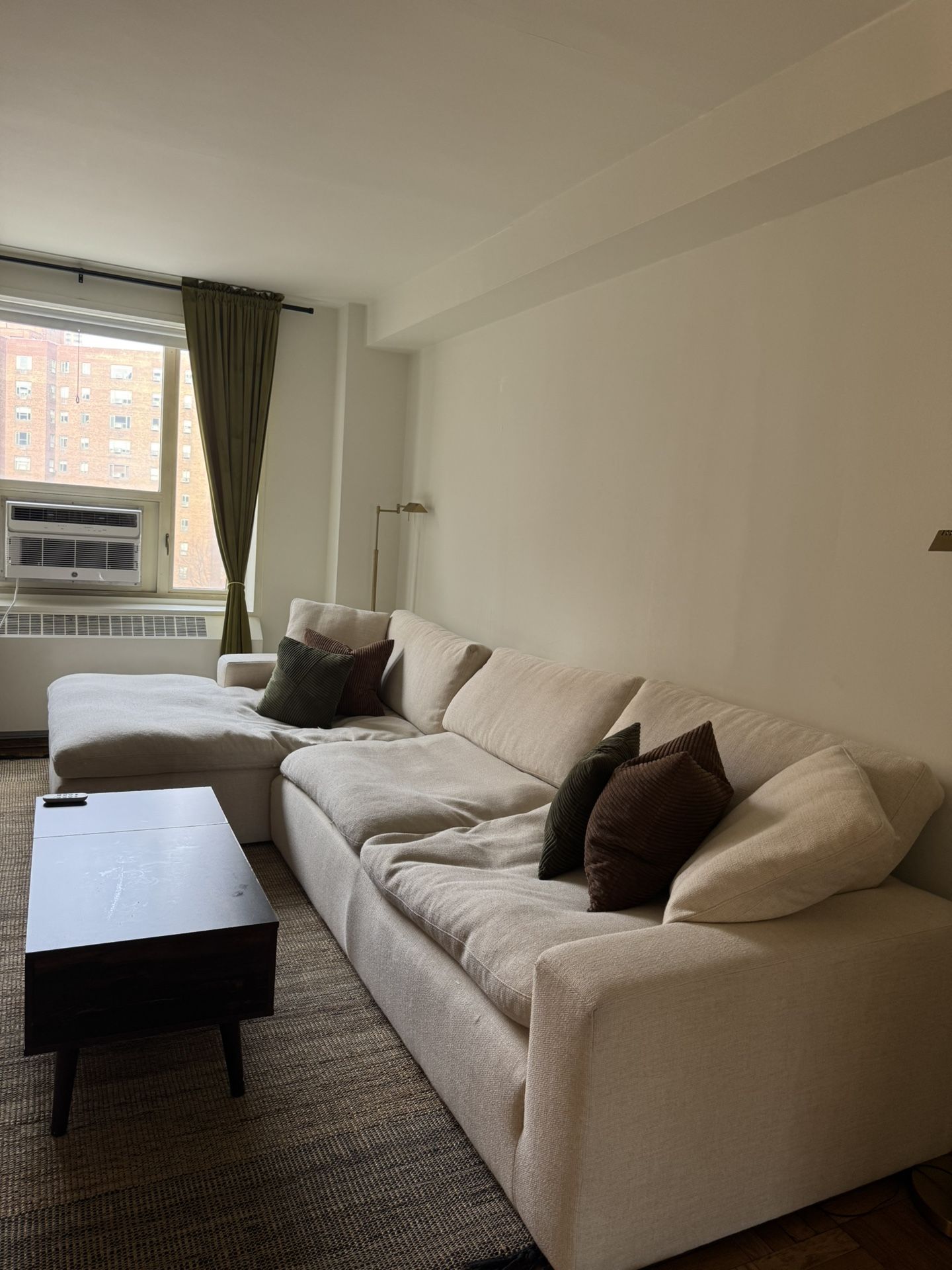 Four Hands Plume 2-Piece Sectional Sofa – Designer Performance Fabric