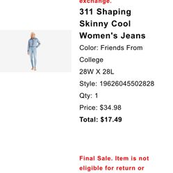 Women’s Levi’s Jeans
